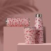 INSULATED BOTTLE TRAVEL FLASK SAVE THE AEGEAN 500ml CHERRY ROSE