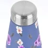INSULATED BOTTLE TRAVEL FLASK SAVE THE AEGEAN 500ml GARDEN BLUE