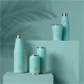 INSULATED TRAVEL CUP SAVE THE AEGEAN  300ml BERMUDA GREEN