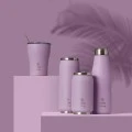 INSULATED TRAVEL CUP SAVE THE AEGEAN 300ml LAVENDER PURPLE