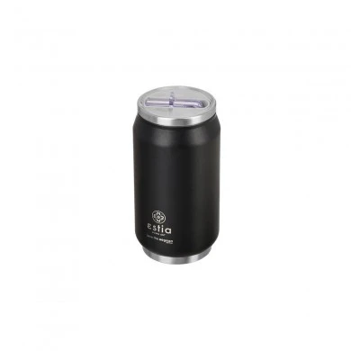 INSULATED TRAVEL CUP SAVE THE AEGEAN  300ml MIDNIGHT BLACK