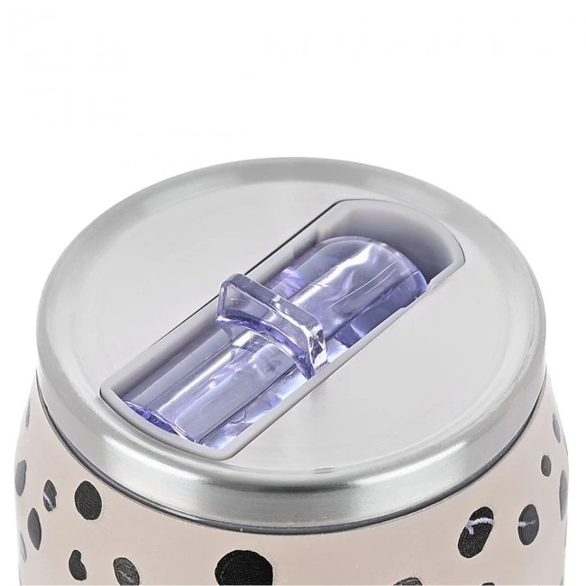 INSULATED TRAVEL CUP SAVE THE AEGEAN 500ml LEOPARD TAUPE