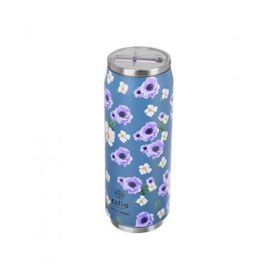 INSULATED TRAVEL CUP SAVE THE AEGEAN 500ml GARDEN BLUE