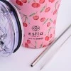 INSULATED COFFEE MUG SAVE THE AEGEAN 350ml CHERRY ROSE