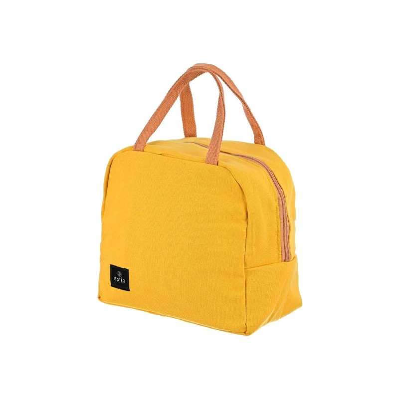 LUNCH BAG SAVE THE AEGEAN INSULATED 6lt PINEAPPLE YELLOW