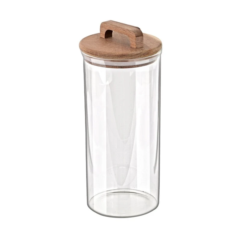 ESTIA ΔΟΧΕΙΟ ΑΠΟΘΗΚΕΥΣΗΣ ALLURE ΓΥΑΛΙΝΟ 1300ml 10x10x22cm