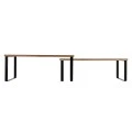 COUNTERTOP ORGANIZER RACK BAMBOO ESSENTIALS 2PCS