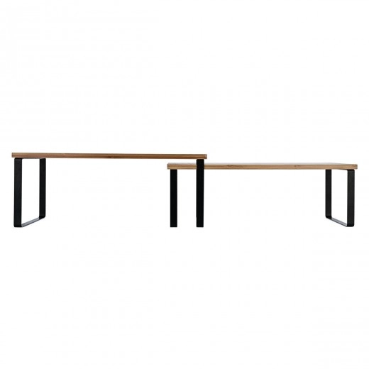 ESTIA ΡΑΦΙΕΡΑ ΟΡΓΑΝΩΣΗΣ ΠΑΓΚΟΥ BAMBOO ESSENTIALS 2 ΤΕΜ.