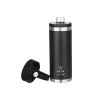 INSULATED BOTTLE TRAVEL CHUG SAVE THE AEGEAN 500ml MIDNIGHT BLACK