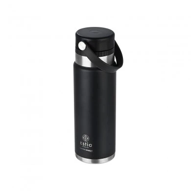 INSULATED BOTTLE TRAVEL FLASK SAVE THE AEGEAN 750ml MIDNIGHT BLACK