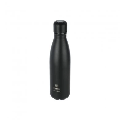 INSULATED BOTTLE FLASK LITE SAVE THE AEGEAN 500ml MIDNIGHT BLACK