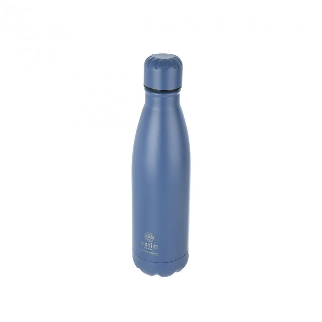 INSULATED BOTTLE FLASK LITE SAVE THE AEGEAN 500ml DENIM BLUE