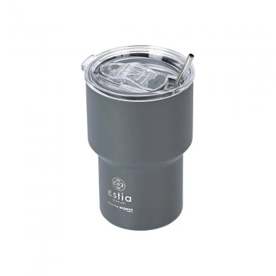 INSULATED MUG LITE SAVE THE AEGEAN 400ml FJORD GREY