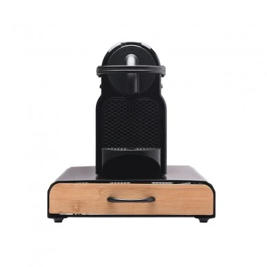 COFFEE CAPSULE DRAWER CASE ΒΑΜΒΟΟ ESSENTIALS METALLIC 60 PLACE BLACK