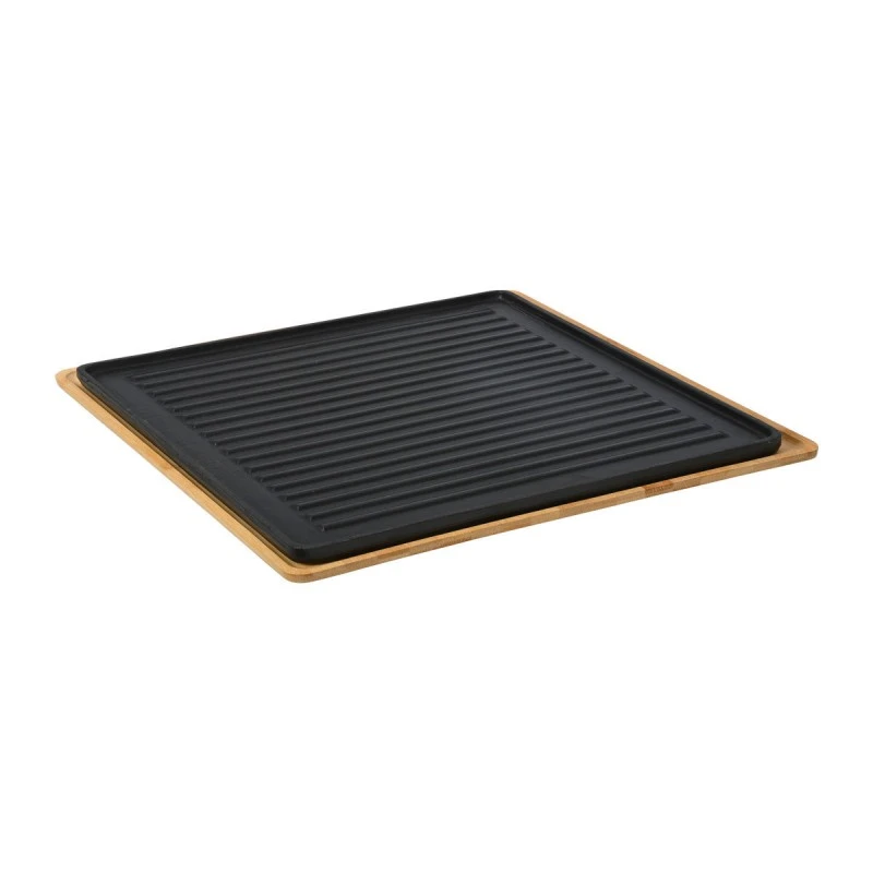 BASE FOR CAST IRON PLATE BAMBOO 38x38cm