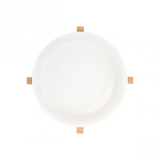 ESTIA ΣΑΛΑΤΙΕΡΑ BAMBOO ESSENTIALS 27cm ΜΕ ΒΑΣΗ BAMBOO