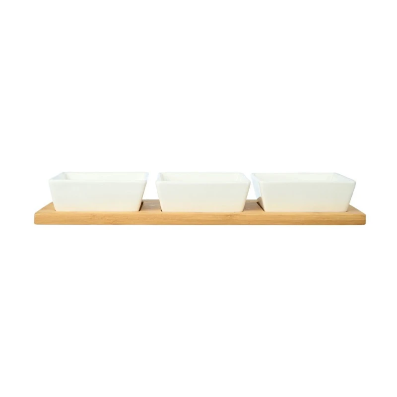 ESTIA ΜΠΟΛΑΚΙΑ BAMBOO ESSENTIALS ΜΕ ΒΑΣΗ BAMBOO ΣΕΤ 4 ΤΕΜ.