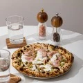 SALT/PEPPER MILL ALLURE CERAMIC TRANSPARENT