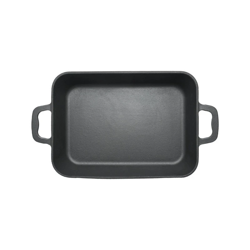 BAKING PAN IRON CAST IRON 41x23cm WITH ENAMEL COATING