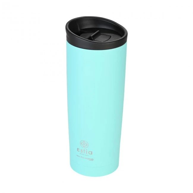 INSULATED TRAVEL MUG SAVE THE AEGEAN 500ml BERMUDA GREEN