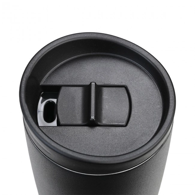 ESTIA ΘΕΡΜΟΣ TRAVEL MUG SAVE THE AEGEAN 350ml MIDNIGHT BLACK