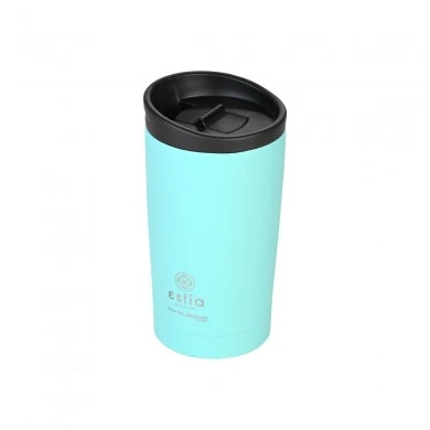 INSULATED TRAVEL MUG SAVE THE AEGEAN 350ml BERMUDA GREEN