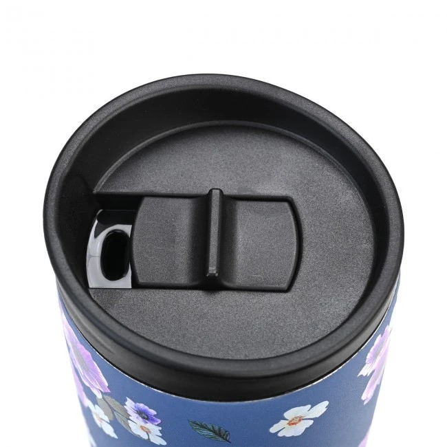 INSULATED TRAVEL MUG SAVE THE AEGEAN 500ml GARDEN BLUE