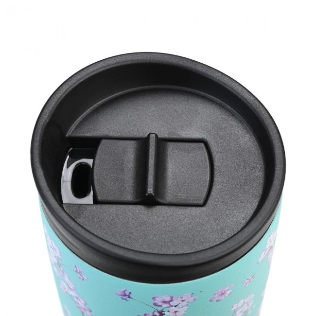 INSULATED TRAVEL MUG SAVE THE AEGEAN 500ml BLOSSOM GREEN