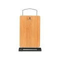 ESTIA ΣΕΤ ΕΠΙΦΑΝΕΙΕΣ ΚΟΠΗΣ BAMBOO ESSENTIALS 5 ΤΕΜ ΜΕ ΒΑΣΗ ΜΕΤΑΛΛΙΚΗ