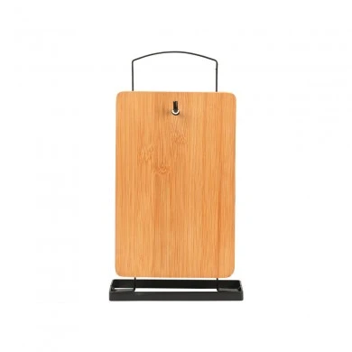 CUTTING BOARD SET BAMBOO ESSENTIALS 5 PCS WITH METAL BASE