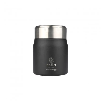 LUNCH POT SAVE THE AEGEAN 0.5lt MIDNIGHT BLACK