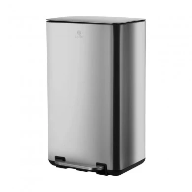 KITHCEN TRASH CAN CUBIC SOFT CLOSE 30LT INOX