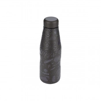 ESTIA ΘΕΡΜΟΣ TRAVEL FLASK SAVE THE AEGEAN 500ml NOIR ECHO