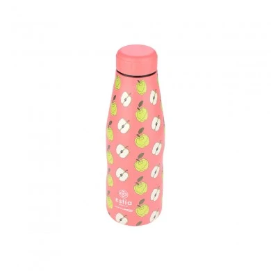 INSULATED BOTTLE TRAVEL FLASK SAVE THE AEGEAN 500ml APPLE ODYSSEY