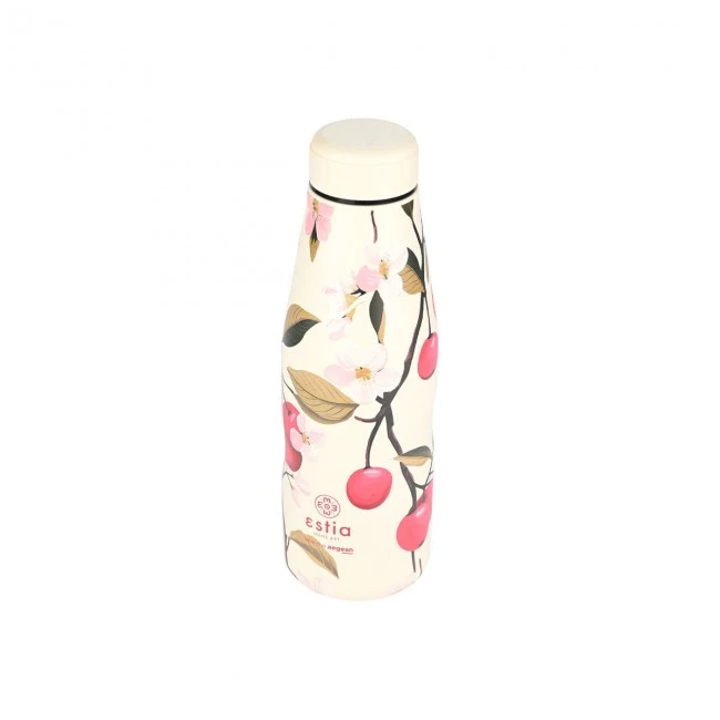 INSULATED BOTTLE TRAVEL FLASK SAVE THE AEGEAN 500ml SAKURA WHISPER