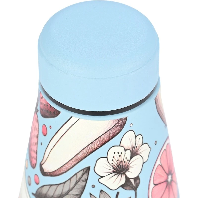 INSULATED BOTTLE TRAVEL FLASK SAVE THE AEGEAN 500ml SUBDUED HARVEST