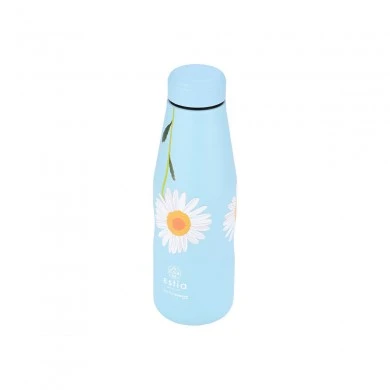 INSULATED BOTTLE TRAVEL FLASK SAVE THE AEGEAN 500ml DREAMY SKY