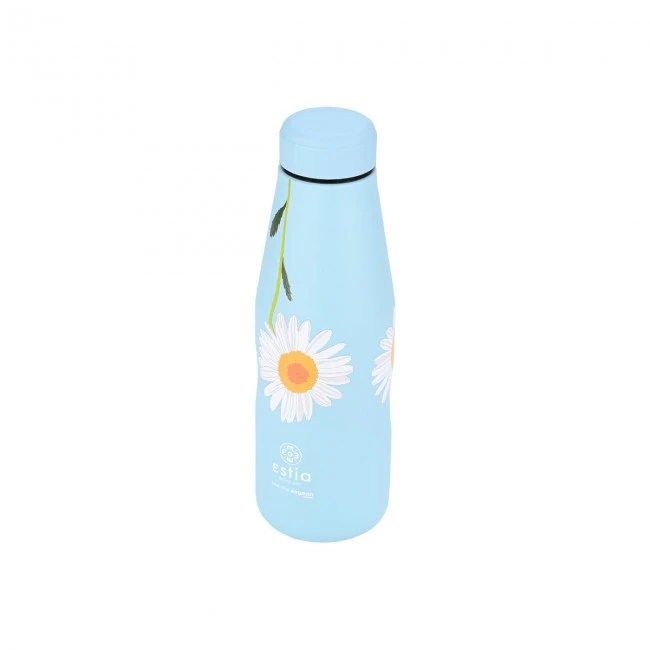 INSULATED BOTTLE TRAVEL FLASK SAVE THE AEGEAN 500ml DREAMY SKY