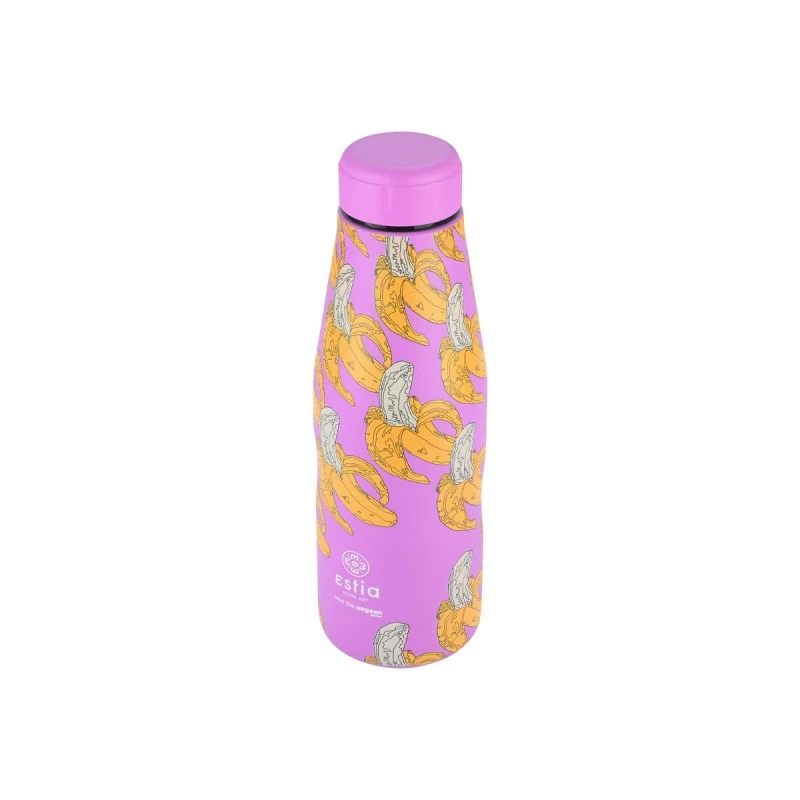 ESTIA ΘΕΡΜΟΣ TRAVEL FLASK SAVE THE AEGEAN 500ml BANANA SWIRL