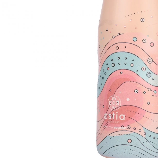 INSULATED BOTTLE TRAVEL FLASK SAVE THE AEGEAN 500ml WHIMSY WONDERS