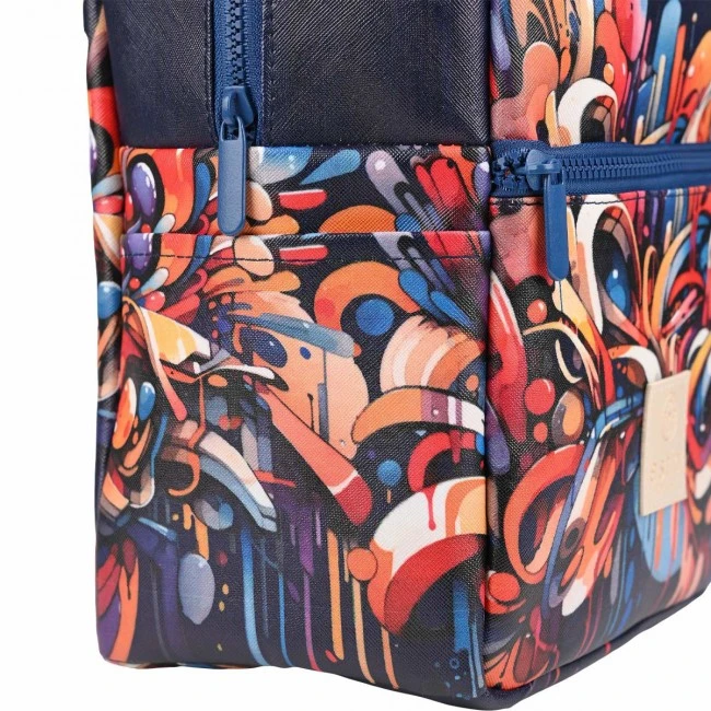 LUNCH BAG SAVE THE AEGEAN INSULATED 7lt VIBRANT VORTEX