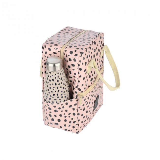 LUNCH BAG SAVE THE AEGEAN INSULATED 7lt LEOPARD TAUPE