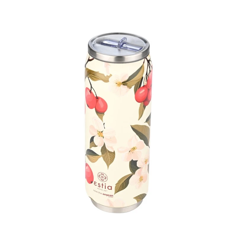 INSULATED BOTTLE TRAVEL CUP SAVE THE AEGEAN 500ml SAKURA WHISPER