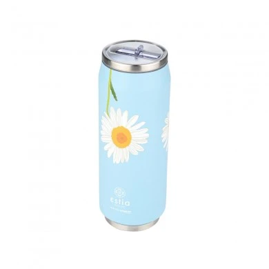 INSULATED BOTTLE TRAVEL CUP SAVE THE AEGEAN 500ml DREAMY SKY