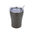 INSULATED COFFEE MUG SAVE THE AEGEAN 350ml NOIR ECHO