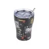 INSULATED COFFEE MUG SAVE THE AEGEAN 350ml TOKYO UNDERGROUND