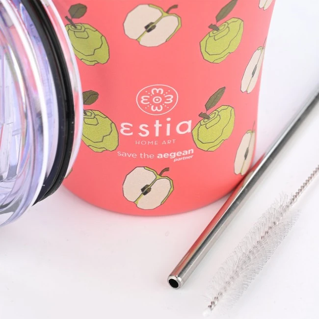 INSULATED COFFEE MUG SAVE THE AEGEAN 350ml APPLE ODYSSEY