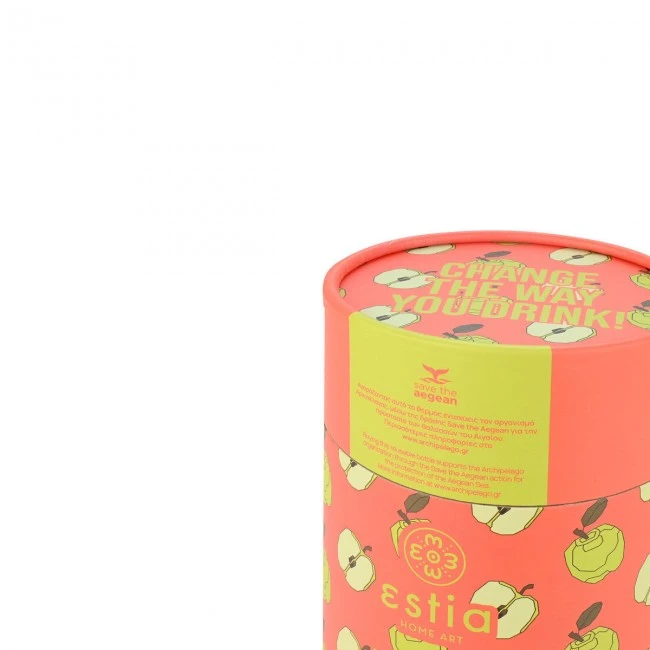 INSULATED COFFEE MUG SAVE THE AEGEAN 350ml APPLE ODYSSEY