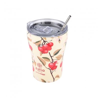 INSULATED COFFEE MUG SAVE THE AEGEAN 350ml SAKURA WHISPER