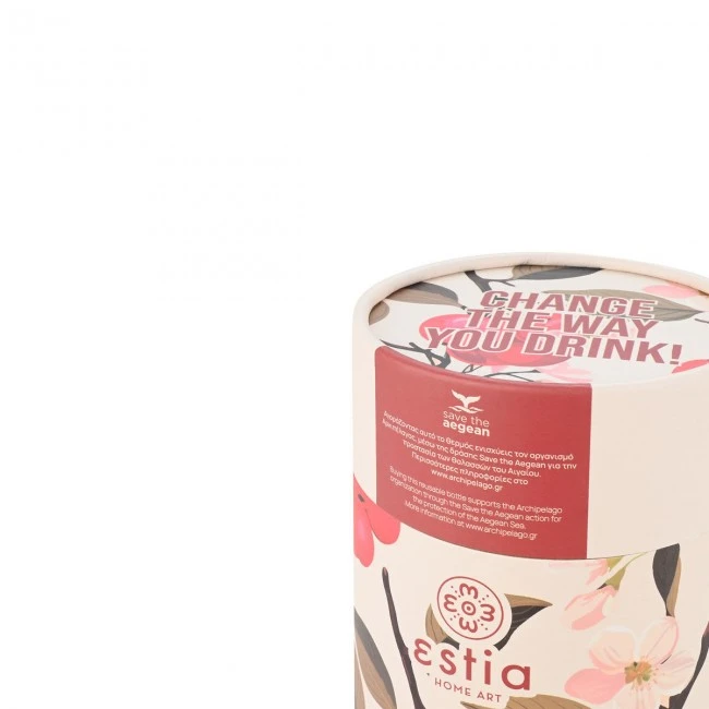 INSULATED COFFEE MUG SAVE THE AEGEAN 350ml SAKURA WHISPER